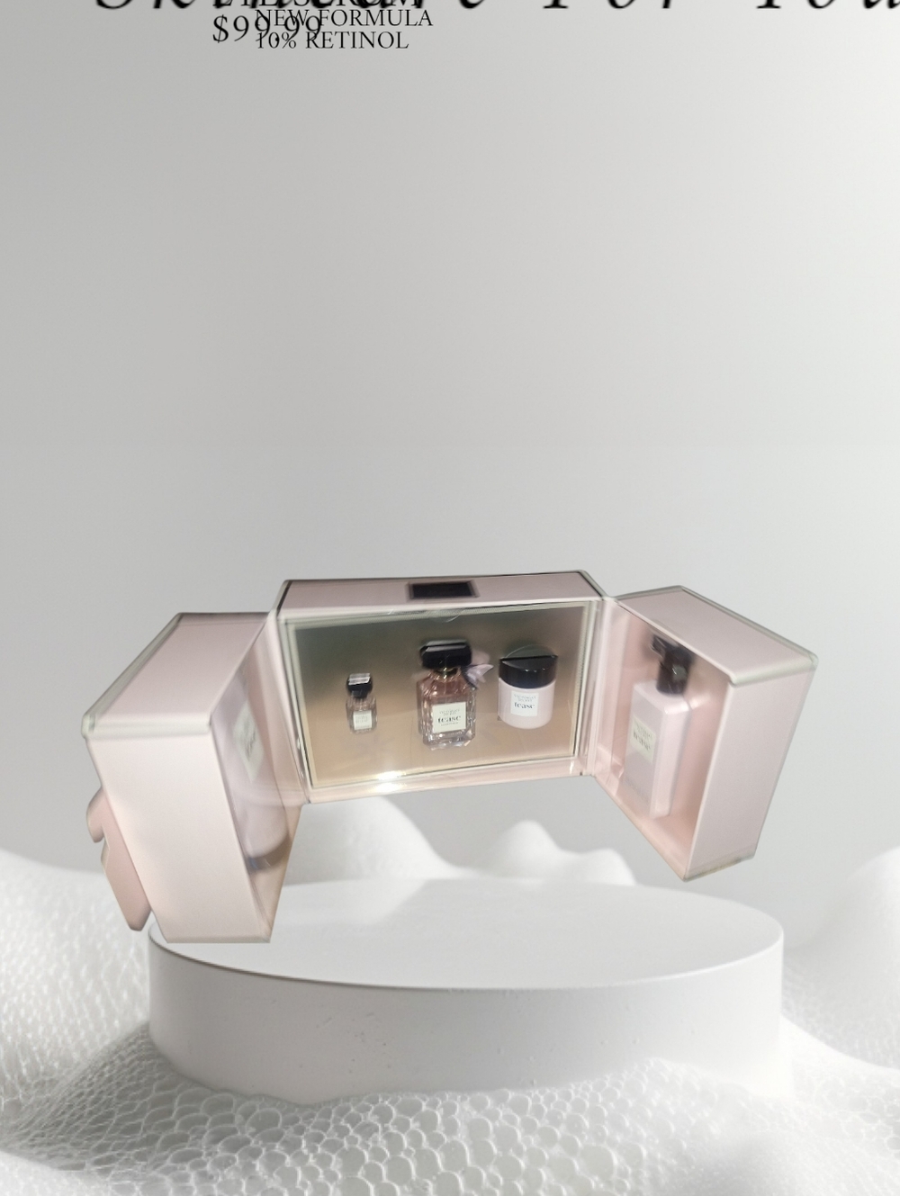 Victoria's Secret Tease Fragrance Set - Black and Pink